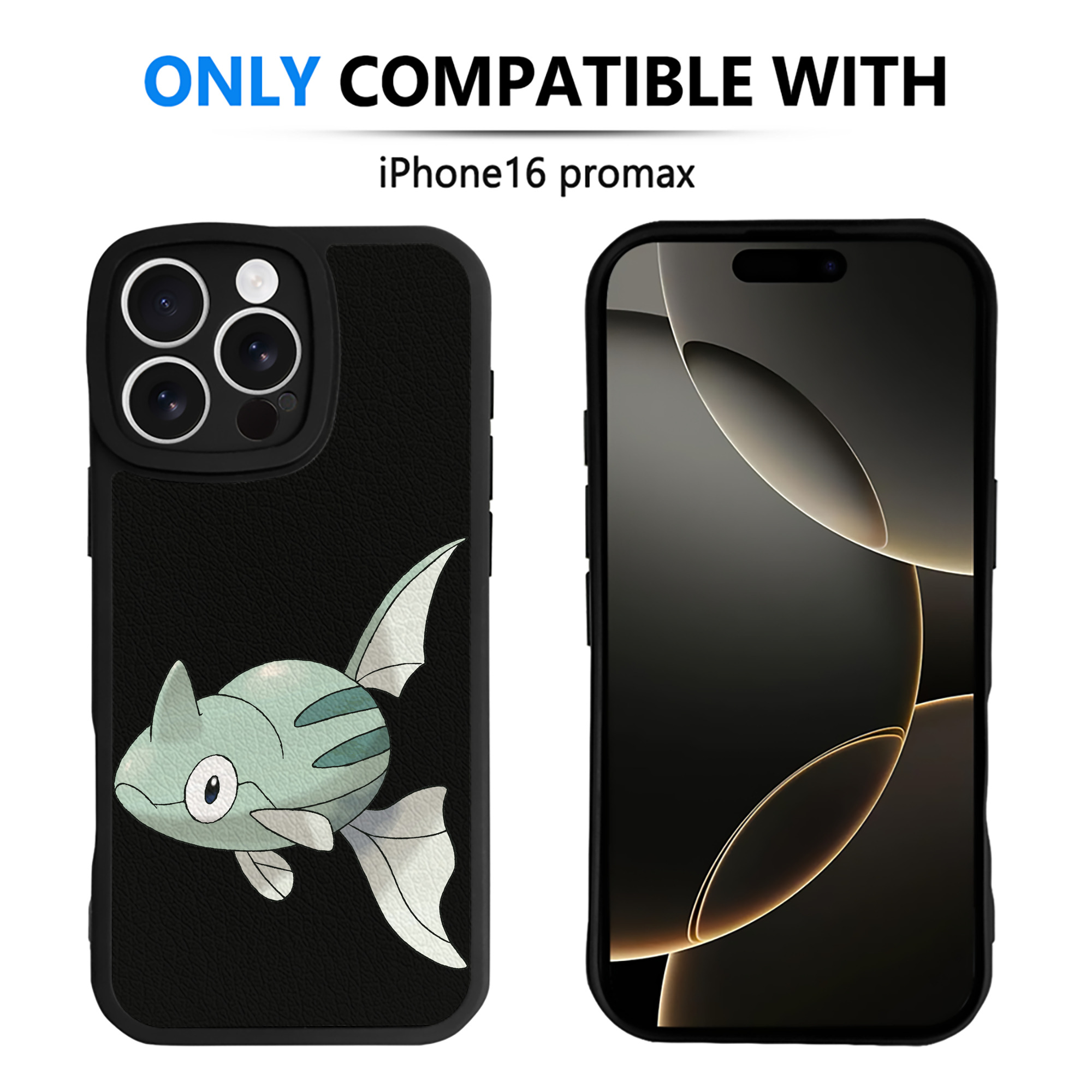 （画像用） ポケットモンスター Pokémon 【iPhone 16シリーズ対応】シリコンスマホケース（レザー調） 材質：シリコン